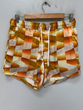 Parke & Ronen Orange and White in Medium